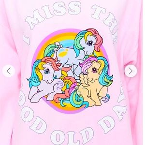 My little pony sweatshirt NWT